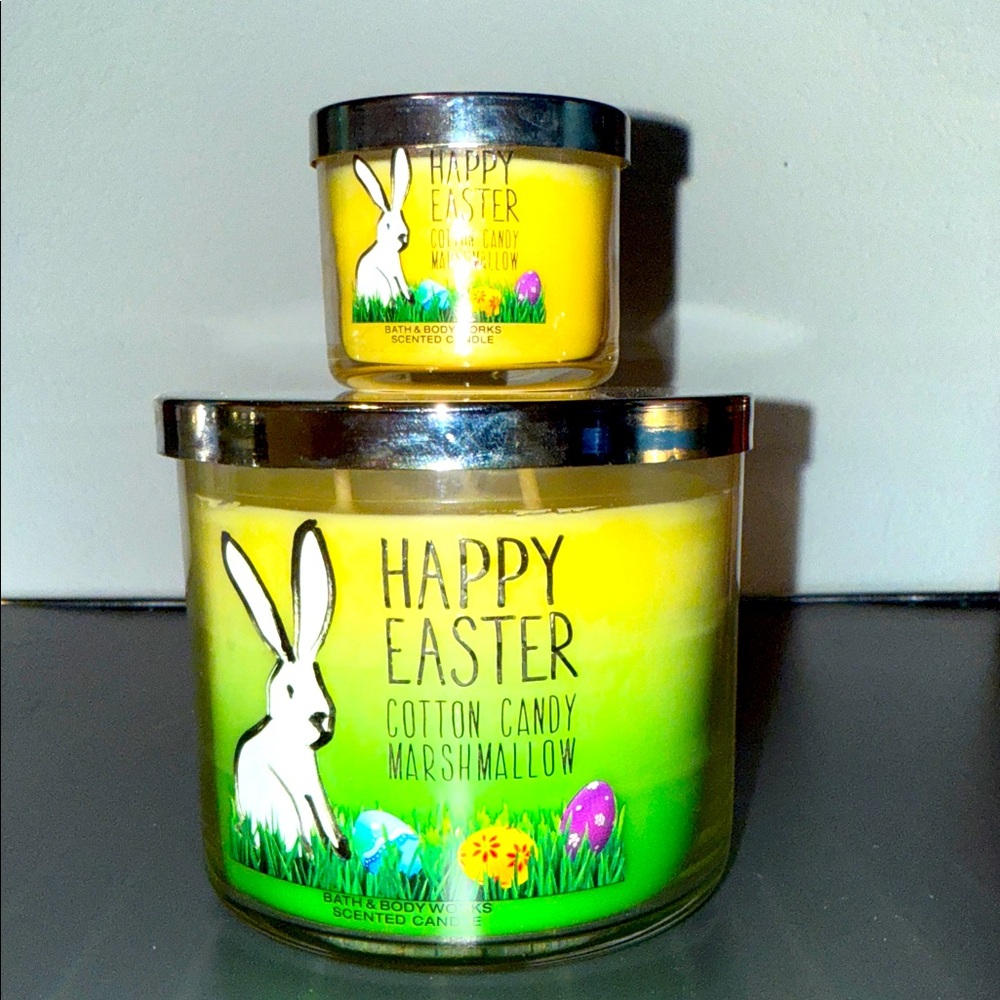 Bath & Body Works Easter Candle Set - 
🐇VERY RARE & HTF 3 WICK & MINI DUO🐇
